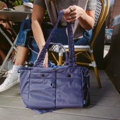 Alternative view of ALL IN ONE Tote in CaRefiber recycled nylon - Ocean