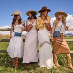 Alternative view of Fern Sling in Smooth Leather with Multi Stitch - Timberline