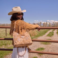 Alternative view of Pier Shoulder Bag in Printed Leather - Country Road Bloom