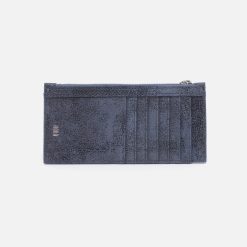 Alternative view of Carte Card Case in Buffed Leather - Indigo Sky