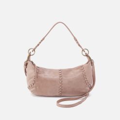 Opal Mini Shoulder in Buffed Leather - Hazel
