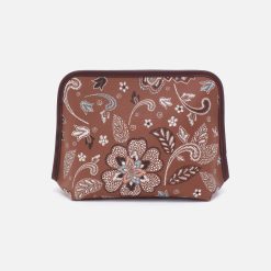 Alternative view of Beauty Cosmetic Pouch in Coated Canvas - Country Road Bloom Canvas