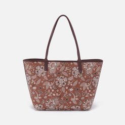 All That Tote in Coated Canvas - Country Road Bloom Canvas