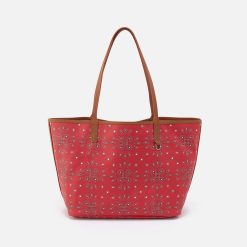 All That Tote In Coated Canvas - Red Journey Bandana