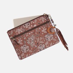 Alternative view of Digital Nomad Small Sleeve in Coated Canvas - Country Road Bloom Canvas