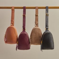 Alternative view of Fern Sling in Pebbled Leather - Mulberry Glaze