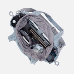 Alternative view of ALL IN ONE Tote in CaRefiber recycled nylon - Stone