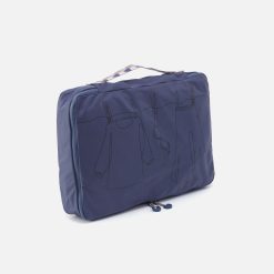 Alternative view of SET TO GO Packing Cube Large in CaRefiber recycled nylon - Ocean