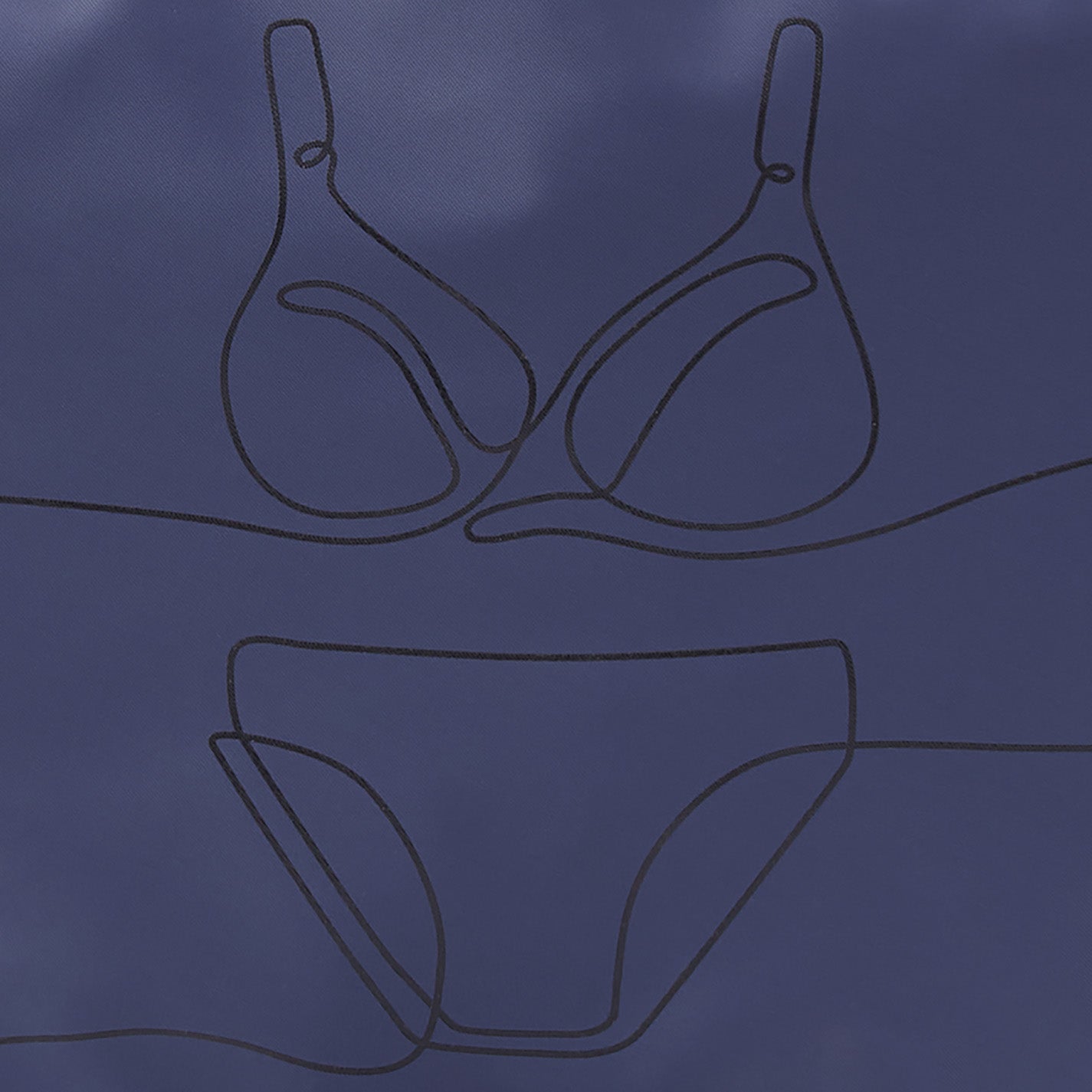 SET TO GO Packing Cube Medium in CaRefiber recycled nylon - Dune - Image 5