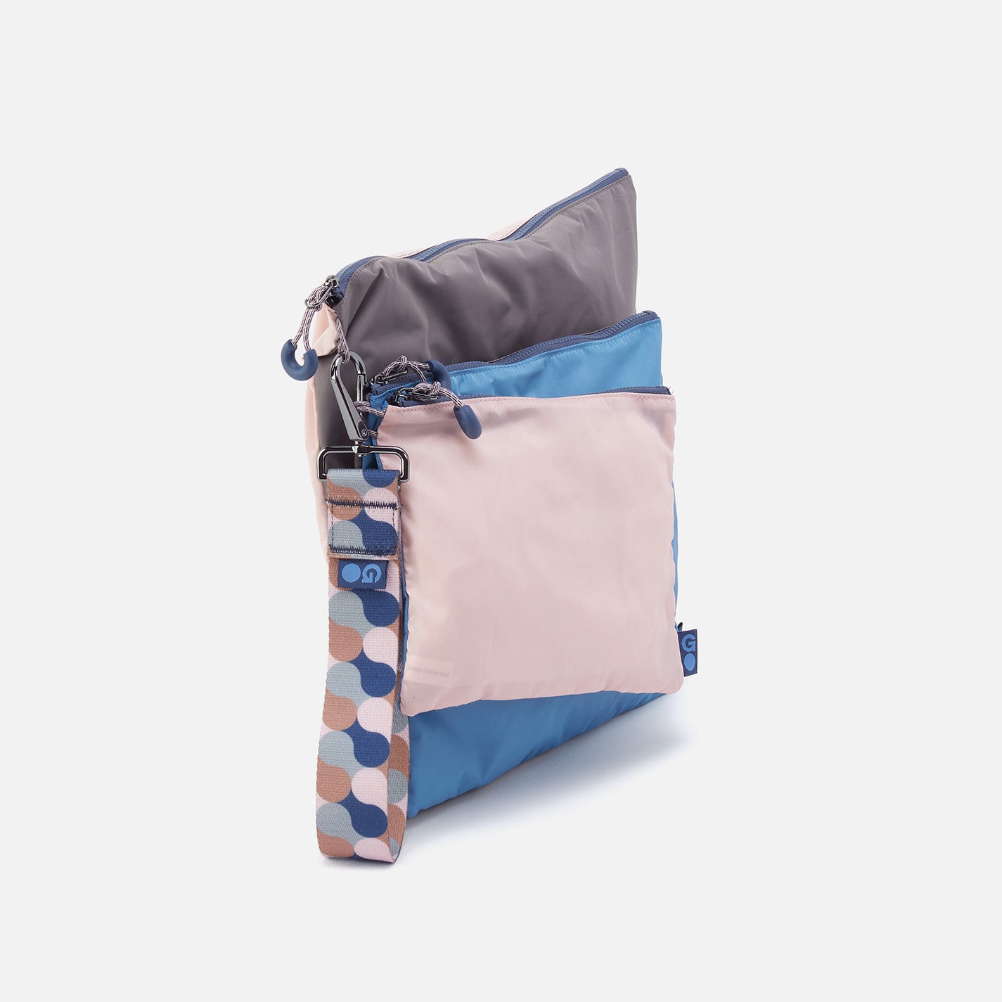 TAKE IT EASY Wristlet Set in PackLite Nylon - Poly Hue - Image 2