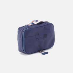 Alternative view of SET TO GO Packing Cube Small in CaRefiber recycled nylon - Ocean