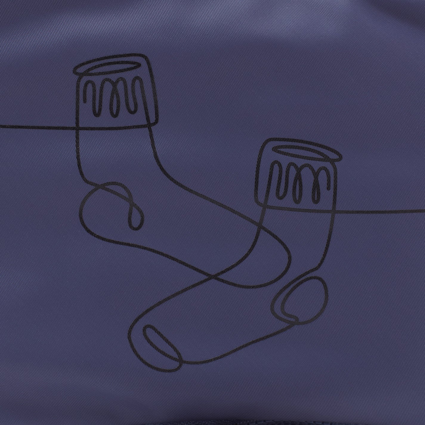 SET TO GO Packing Cube Small in CaRefiber recycled nylon - Ocean - Image 5