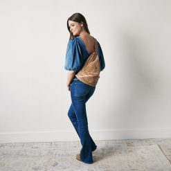 Alternative view of Sway Convertible Sling In Buffed Leather - Whiskey