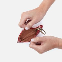 Alternative view of Sentiment Pouch In Polished Leather - Flame