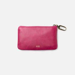 Alternative view of Sentiment Pouch In Polished Leather - Fuchsia