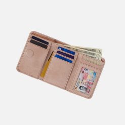 Alternative view of Jill Trifold Wallet in Buffed Leather - Hazel