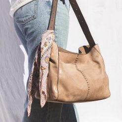 Alternative view of Render Shoulder Bag In Buffed Leather - Hazel