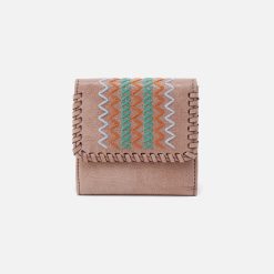 Foray Small Wallet In Buffed Leather - Hazel