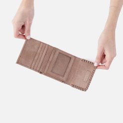 Alternative view of Foray Small Wallet In Buffed Leather - Hazel
