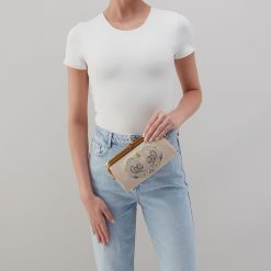 Alternative view of Lauren Clutch-Wallet In Pebbled Leather - Birch