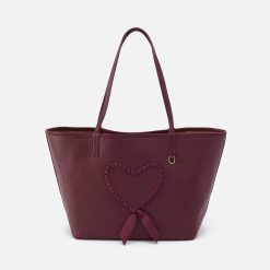 All That Tote in Pebbled Leather - Mulberry Glaze