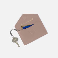 Alternative view of Goldie Card Case in Pebbled Leather - Warm Adobe