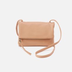 Grant Small Crossbody In Pebbled Leather - Porcini