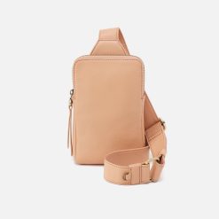 Grant Sling In Pebbled Leather - Porcini