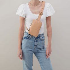 Alternative view of Grant Sling In Pebbled Leather - Porcini