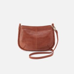 Phoebe Crossbody In Smooth Leather - Saddle