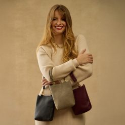 Alternative view of Tennessee Mini Bag in Nubuck Leather - Golden Granite
