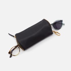Alternative view of Spark Double Eyeglass Case In Printed Leather - Summer Safari