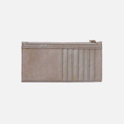 Alternative view of Carte Card Case in Nubuck Leather - Golden Granite
