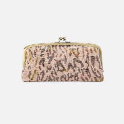Cora Large Frame Wallet In Printed Leather - Summer Safari