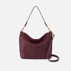 Pier Shoulder Bag in Pebbled Leather - Mulberry Glaze