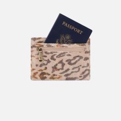 Alternative view of Euro Slide Card Case In Printed Leather - Summer Safari