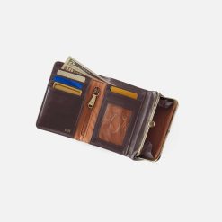 Alternative view of Robin Compact Wallet in Polished Leather - Hearthstone