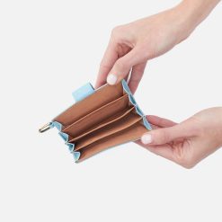 Alternative view of Jean Accordion Card Case In Polished Leather - Stratosphere