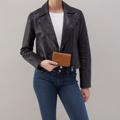 Alternative view of Jill Bifold Wallet in Polished Leather - Truffle