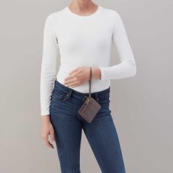 Alternative view of Coin Wristlet Wallet in Polished Leather - Hearthstone