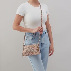 Alternative view of Darcy Crossbody In Printed Leather - Summer Safari